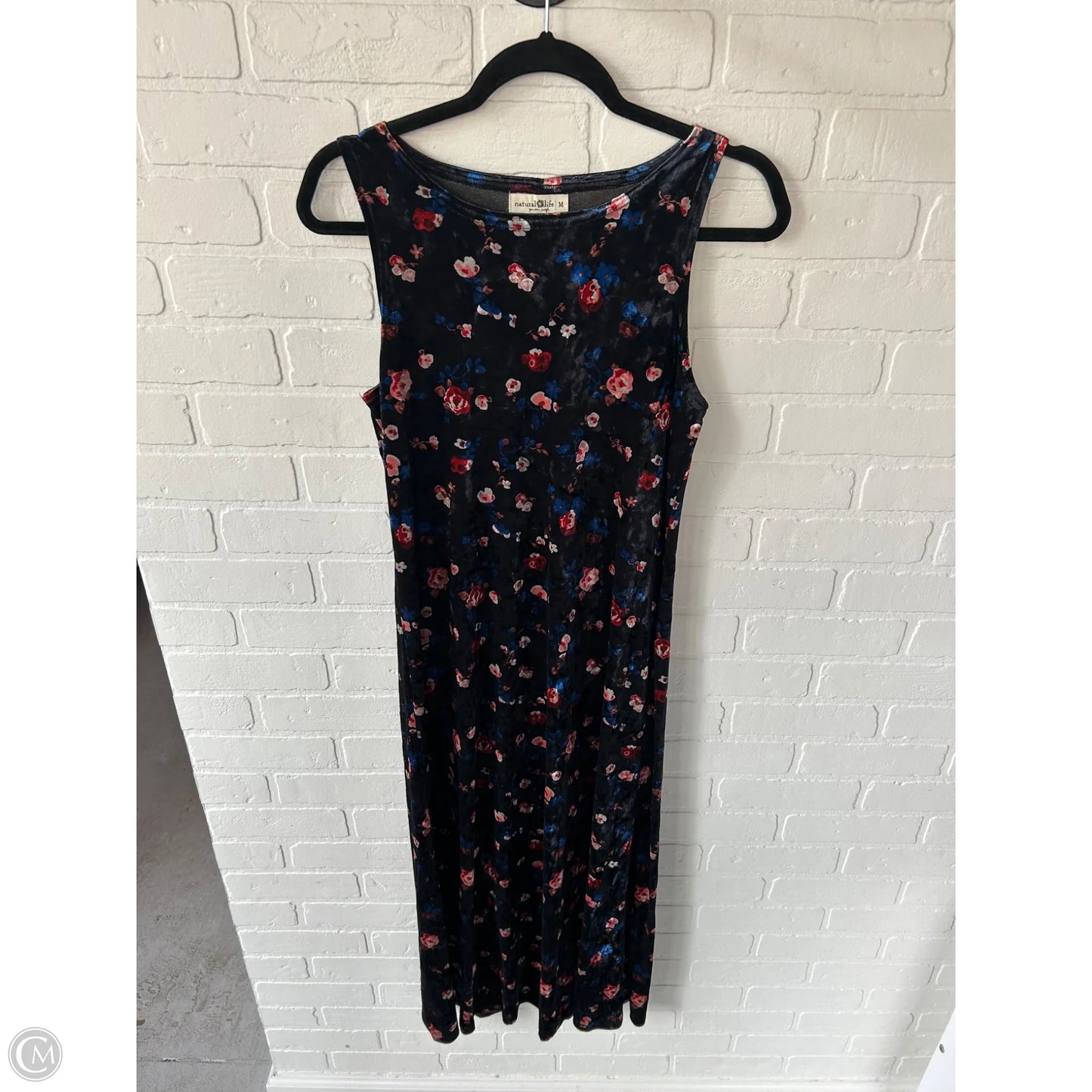 Dress Work By Natural Life In Black & Blue, Size: M