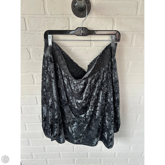 Top Long Sleeve By Lucky Brand In Blue & Grey, Size: L