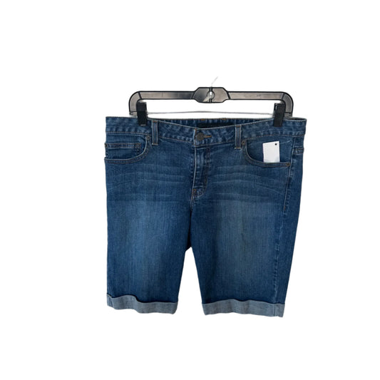 Shorts By Calvin Klein In Blue Denim, Size: 12