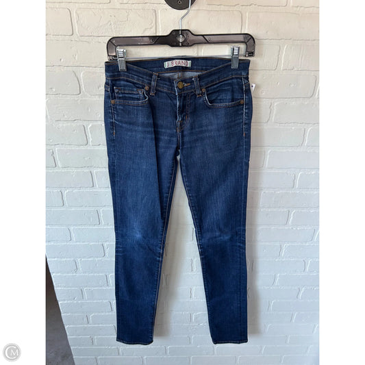 Jeans Skinny By J Brand In Blue Denim, Size: 2