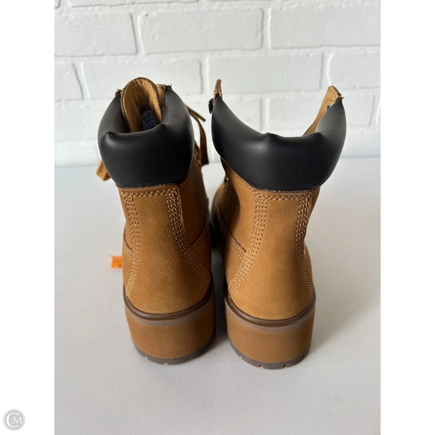 Boots Ankle Flats By Timberland In Tan, Size: 8