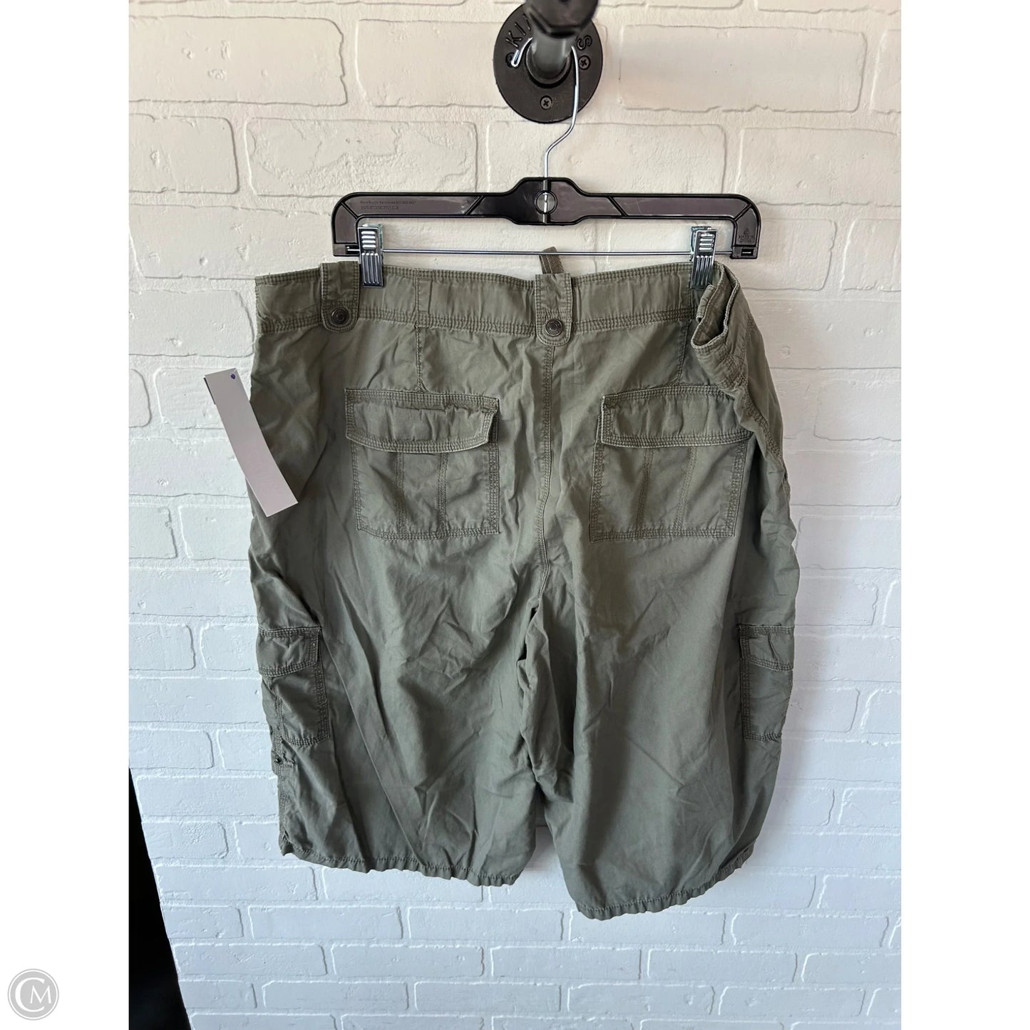 Shorts By Sonoma In Green & Grey, Size: 18