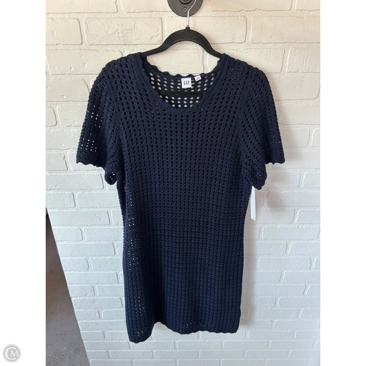 Dress Sweater By Gap In Navy, Size: L