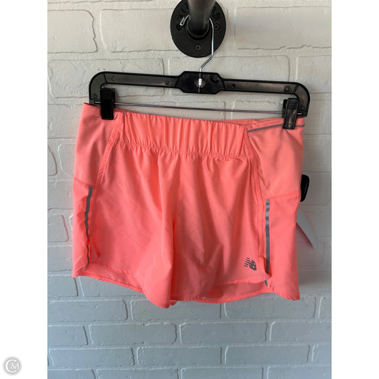 Athletic Shorts By New Balance In Peach, Size: 6
