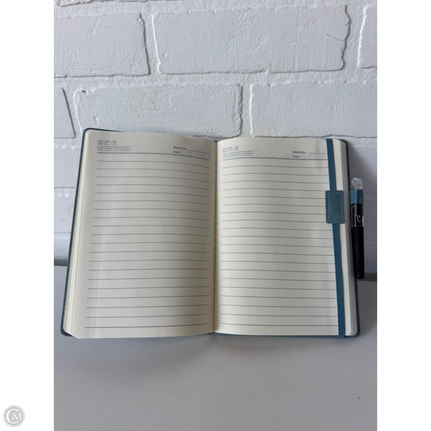 NEW! LEATHER JOURNAL W/ PEN