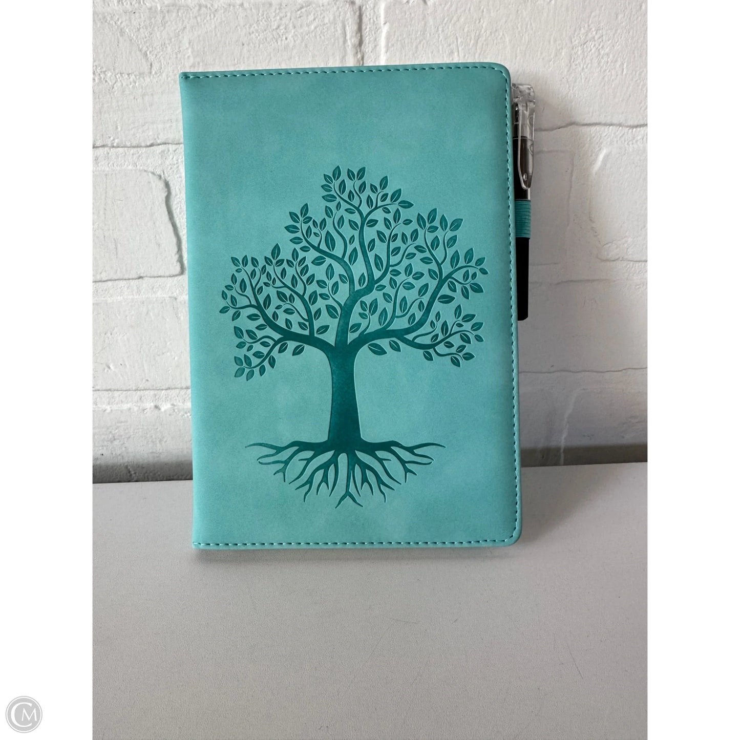 NEW! LEATHER JOURNAL W/ PEN