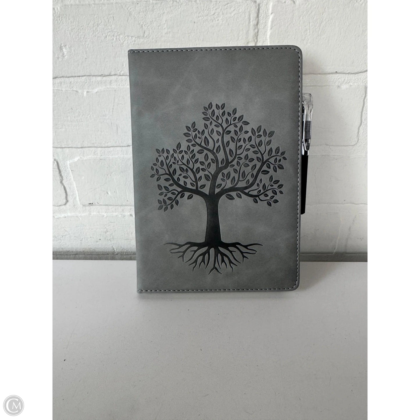 NEW! LEATHER JOURNAL W/ PEN