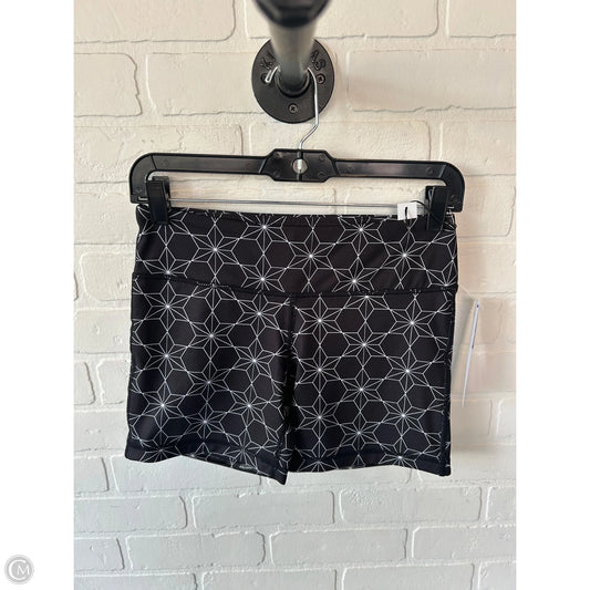 Athletic Shorts By Clothes Mentor In Black & White, Size: 6