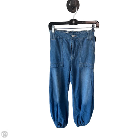 Jeans Straight By Pilcro In Blue Denim, Size: 0