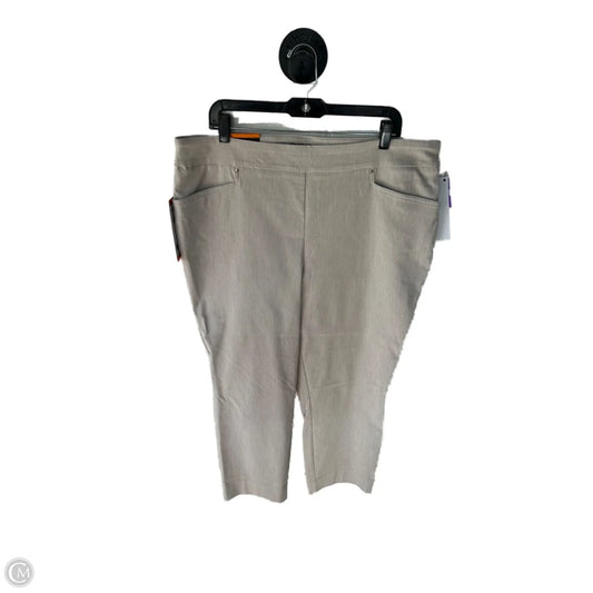 Pants Dress By Hilary Radley In Tan, Size: 18