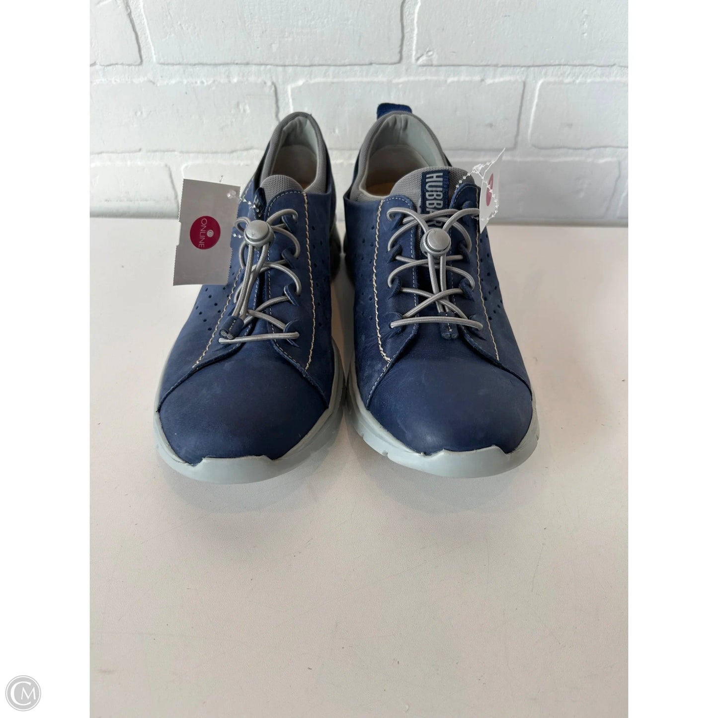 Shoes Sneakers By Cmb In Blue & Grey, Size: 9