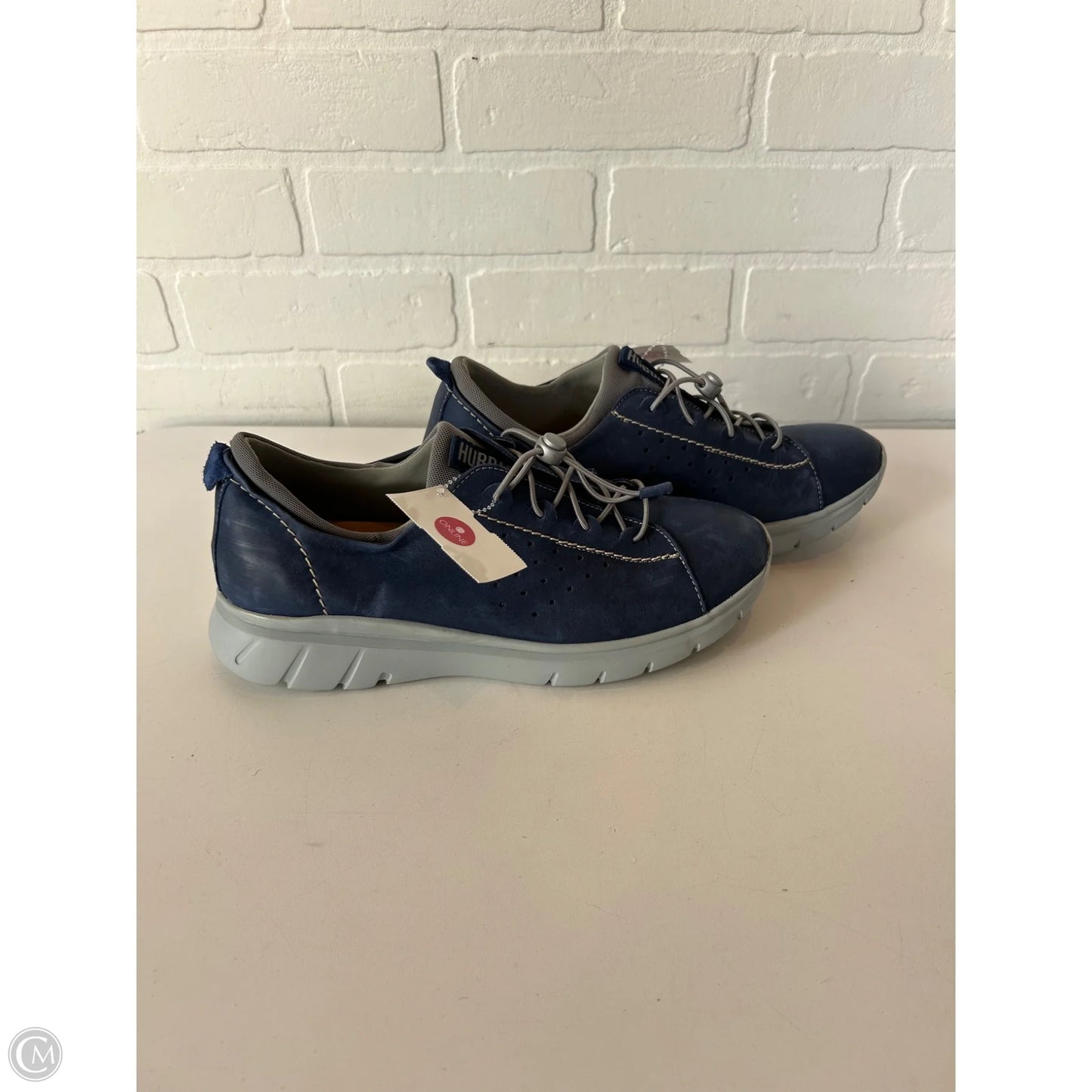 Shoes Sneakers By Cmb In Blue & Grey, Size: 9