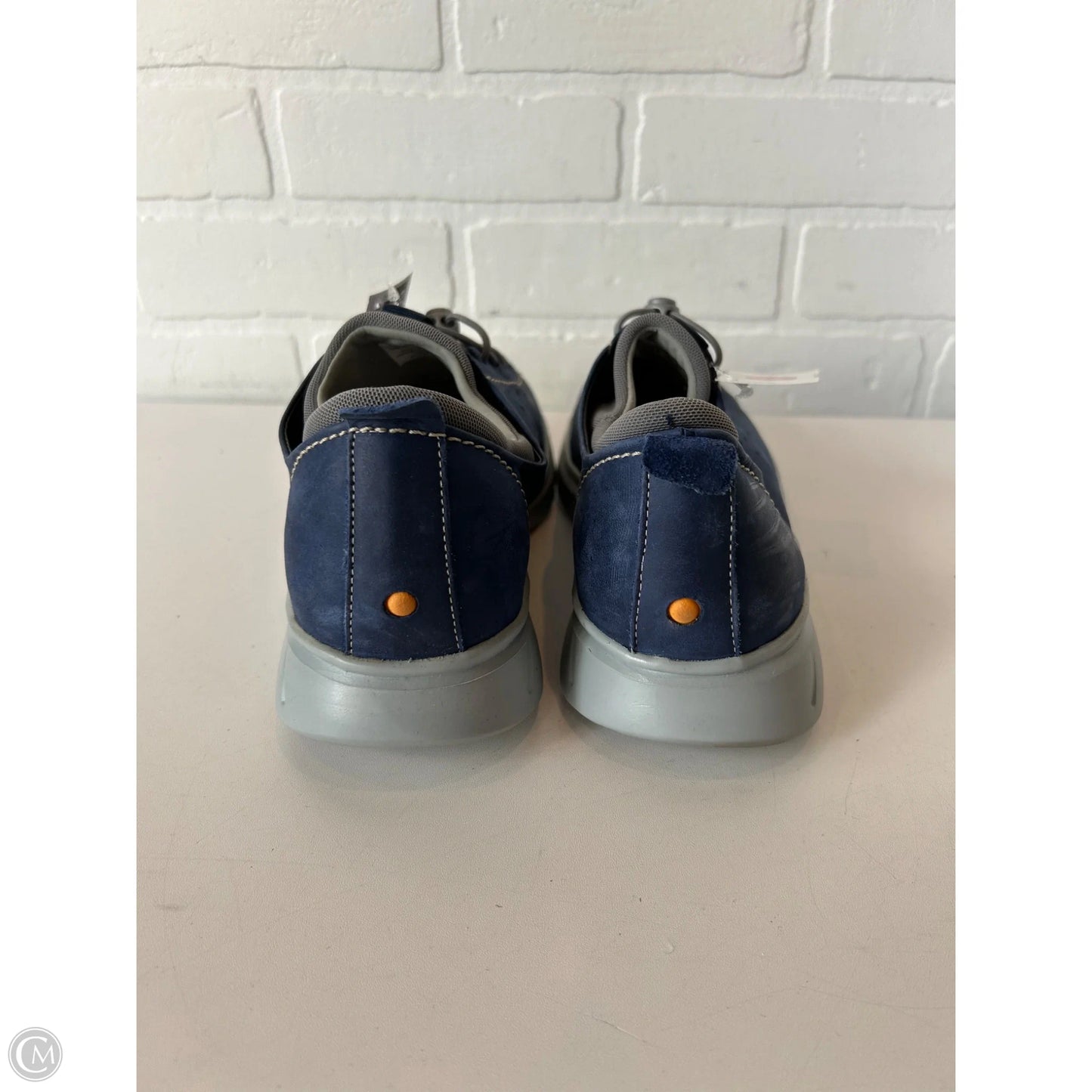 Shoes Sneakers By Cmb In Blue & Grey, Size: 9