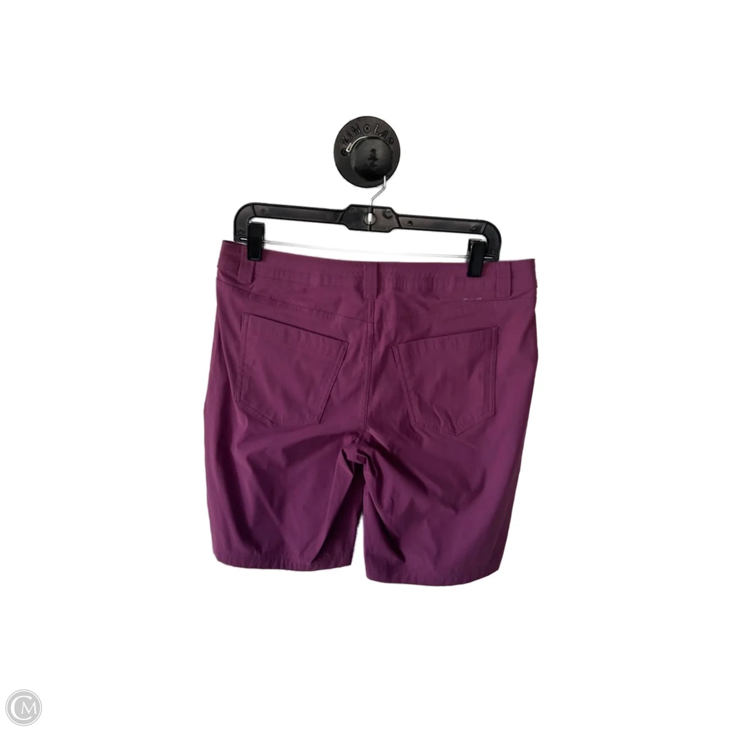 Athletic Shorts By Eddie Bauer In Pink & Purple, Size: 10