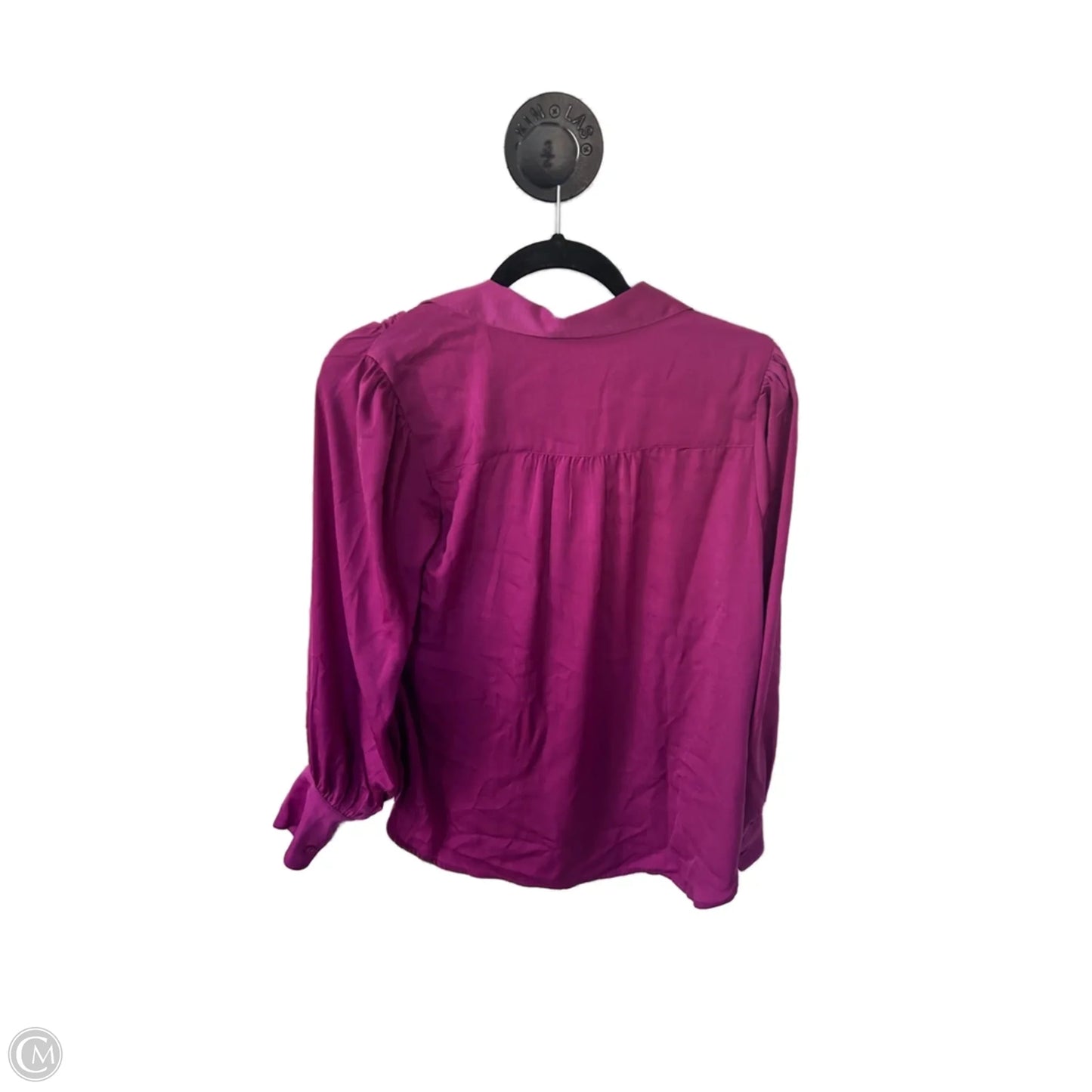 Top Long Sleeve By Banana Republic In Pink, Size: S