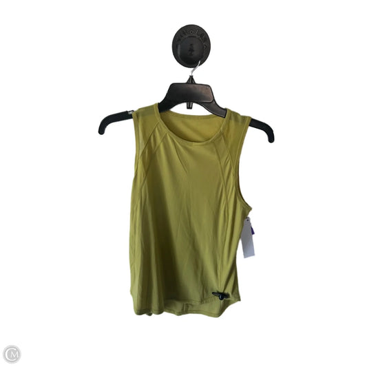 Athletic Tank Top By Lululemon In Yellow, Size: S