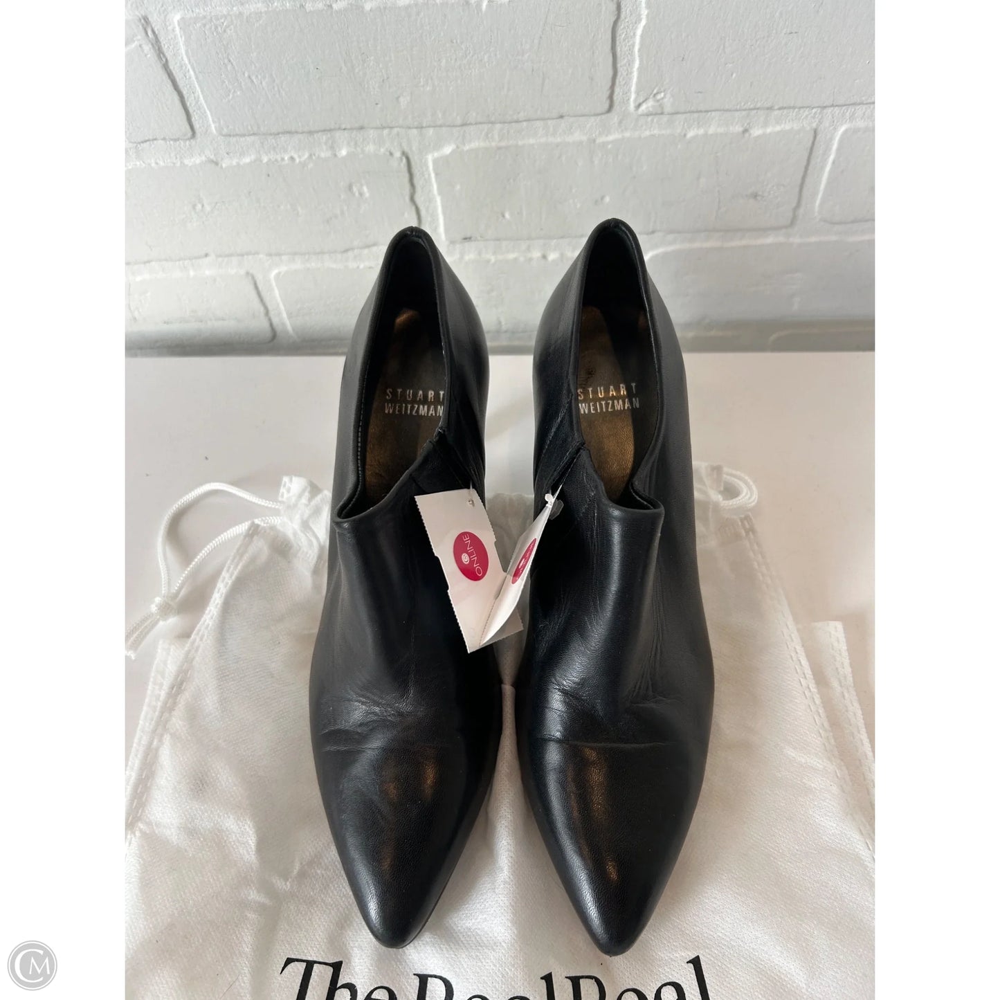 Boots Designer By Stuart Weitzman In Black, Size: 7.5