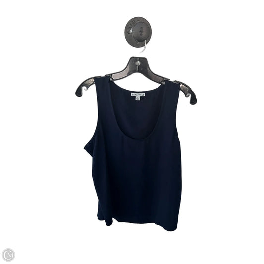 Top Sleeveless Basic By J. Crew In Navy, Size: L