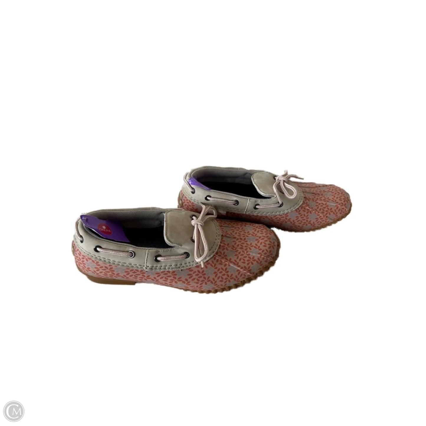 Shoes Flats By Jbu By Jambu In Cream & Orange, Size: 7.5