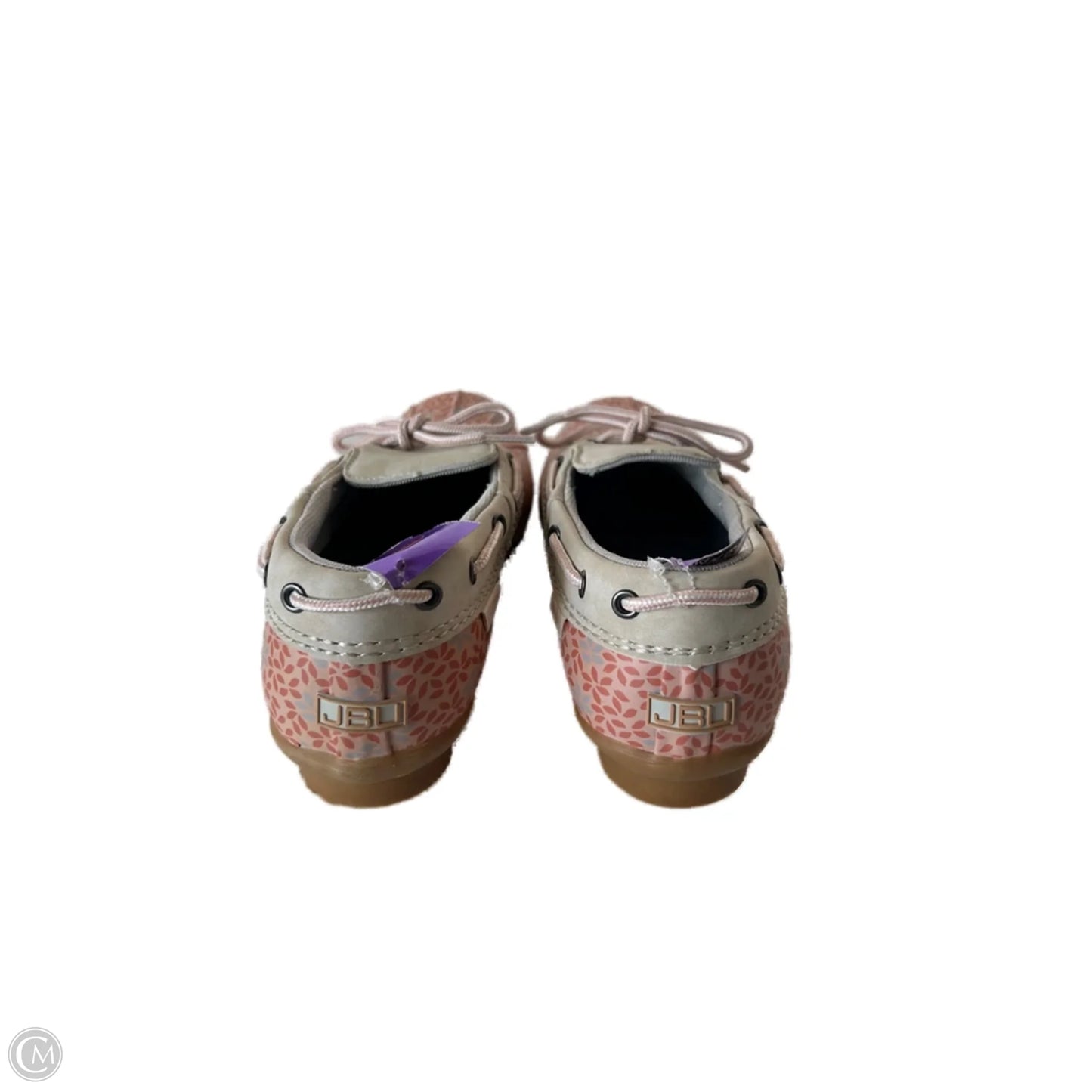 Shoes Flats By Jbu By Jambu In Cream & Orange, Size: 7.5