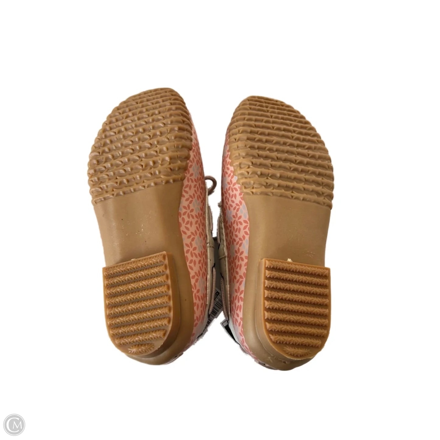 Shoes Flats By Jbu By Jambu In Cream & Orange, Size: 7.5
