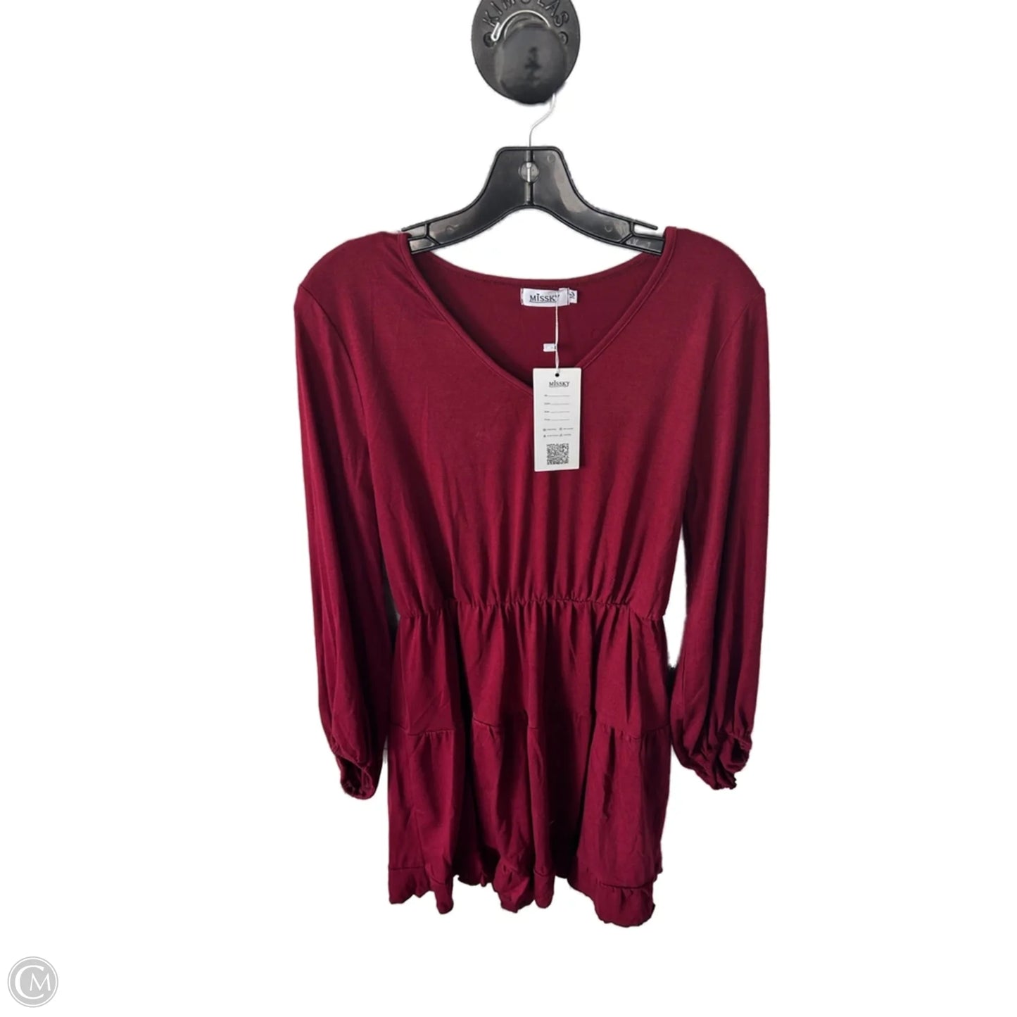 Dress Casual Short By Cme In Red, Size: M