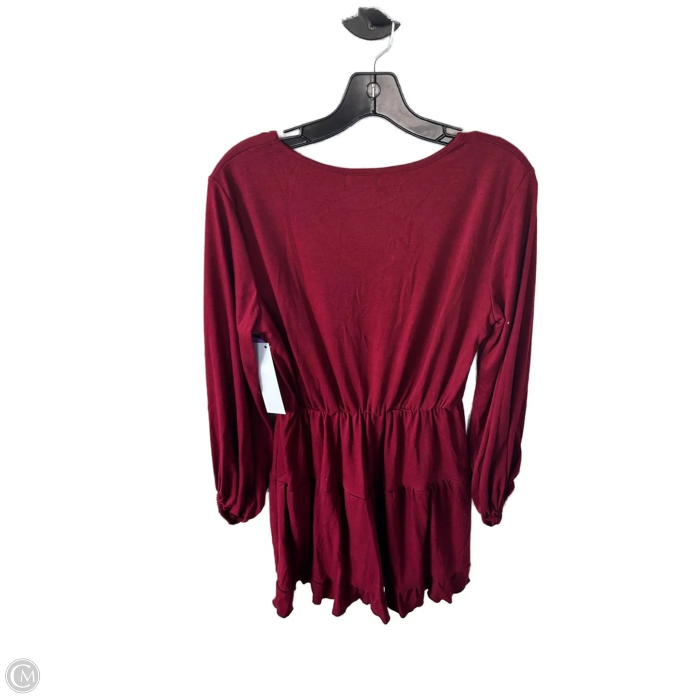 Dress Casual Short By Cme In Red, Size: M