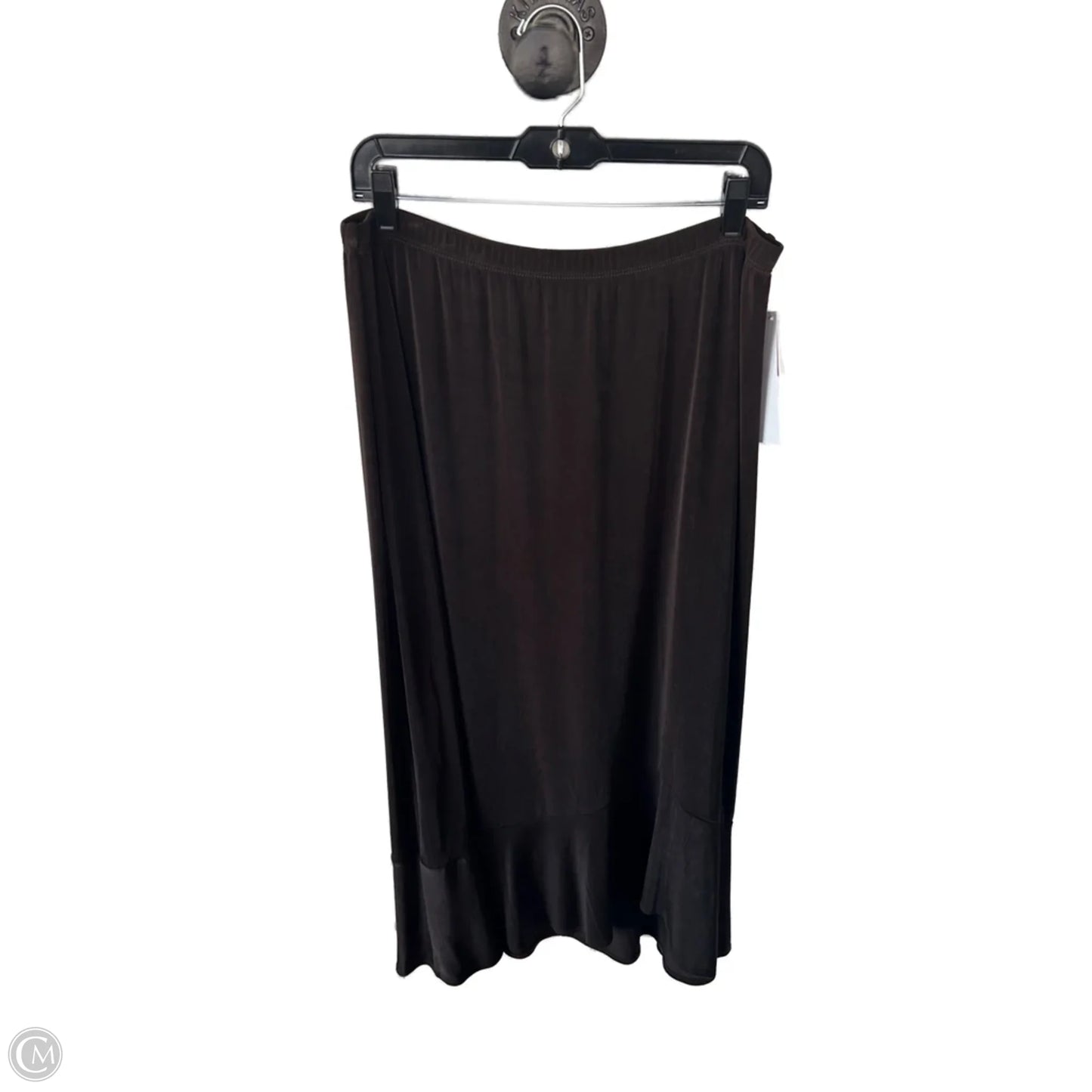 Skirt Maxi By Chicos In Brown, Size: 16