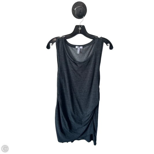 Dress Casual Midi By Leith In Grey, Size: Xxl