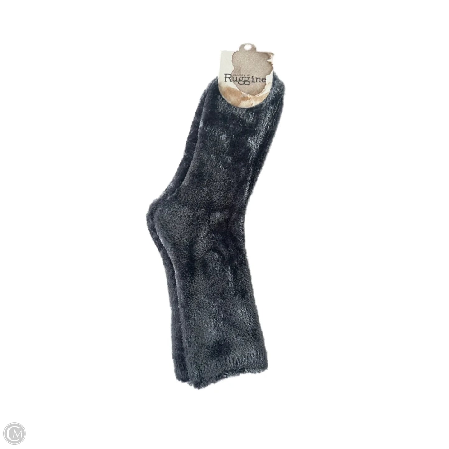 Socks By Clothes Mentor In Grey, Size: Osfm