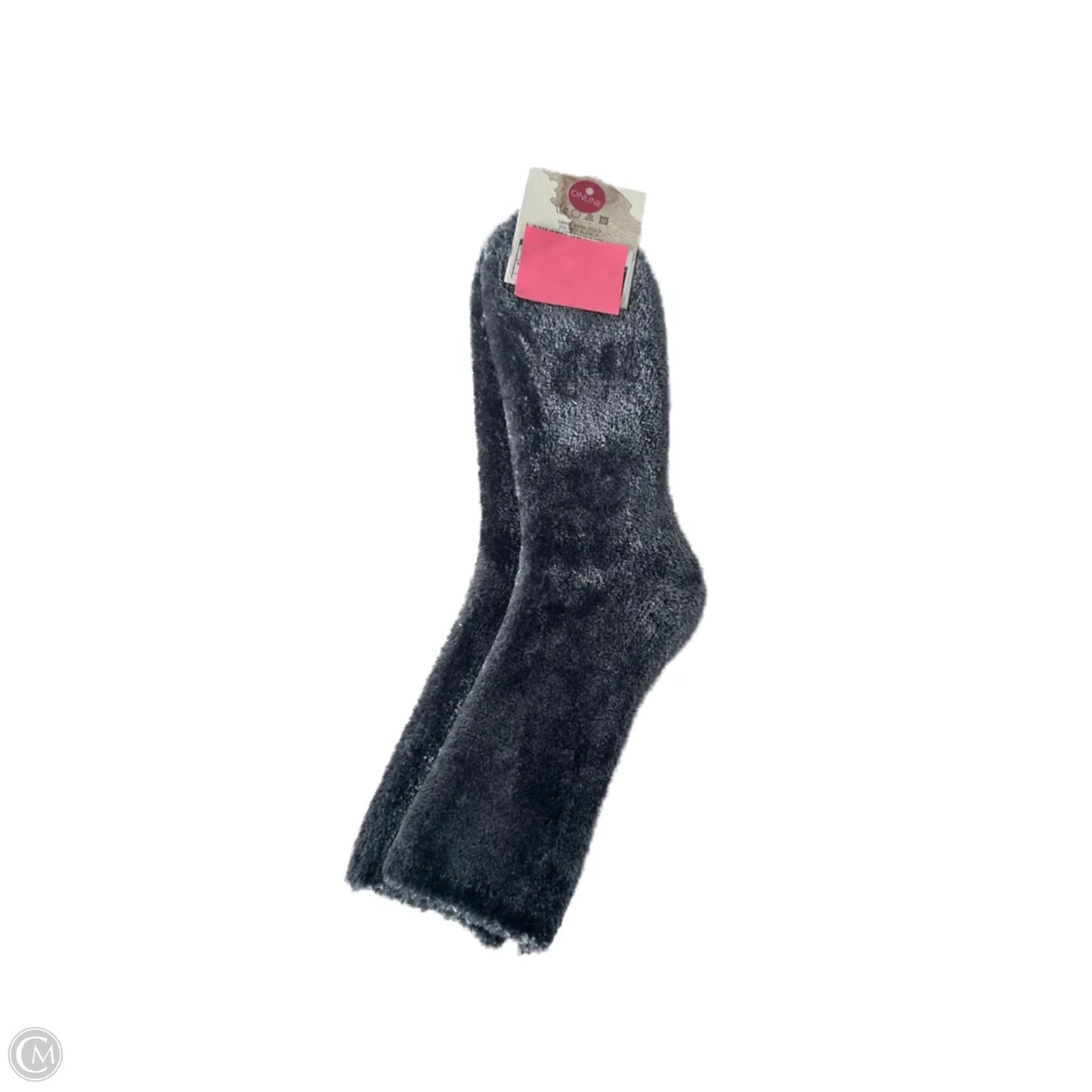 Socks By Clothes Mentor In Grey, Size: Osfm