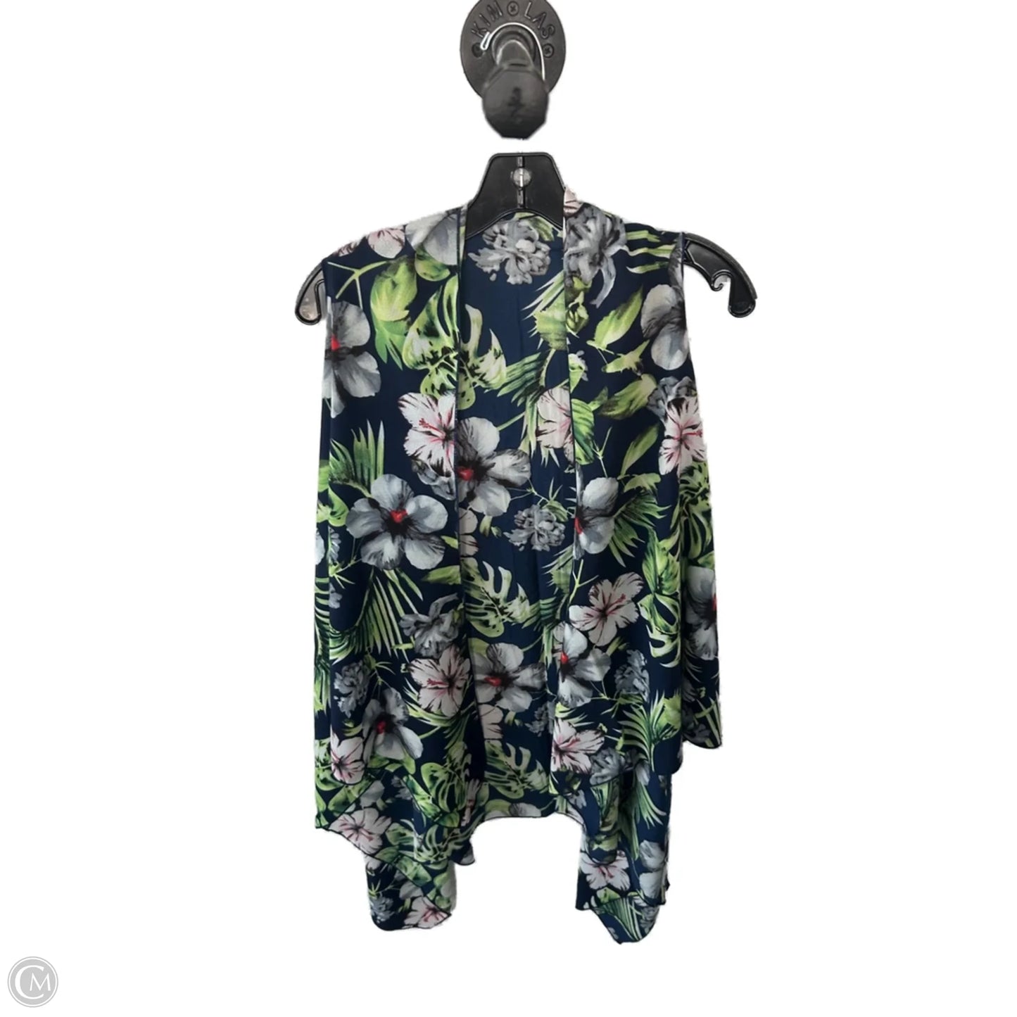 Kimono By Clothes Mentor In Blue & Green, Size: Osfm