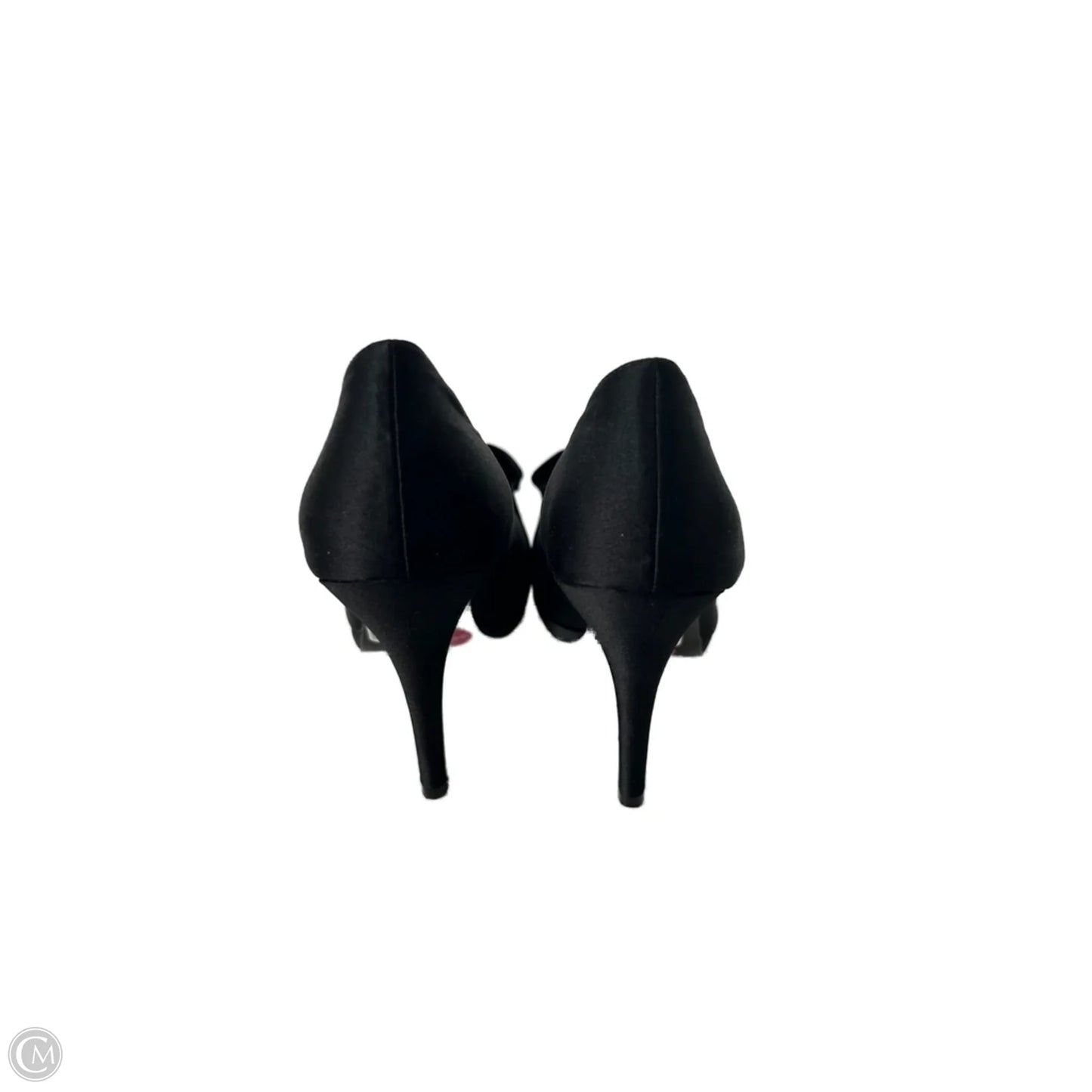 Sandals Heels Stiletto By Nina In Black, Size: 6