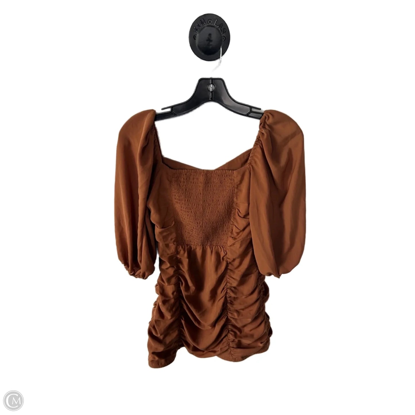 Dress Casual Short By Abercrombie And Fitch In Brown, Size: Sp