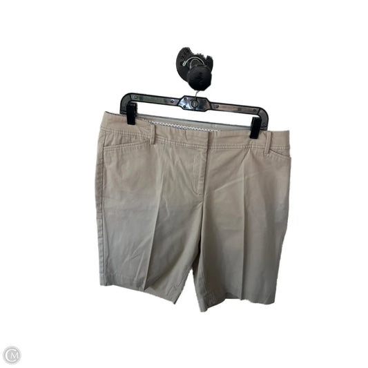 Shorts By Talbots In Tan, Size: 14
