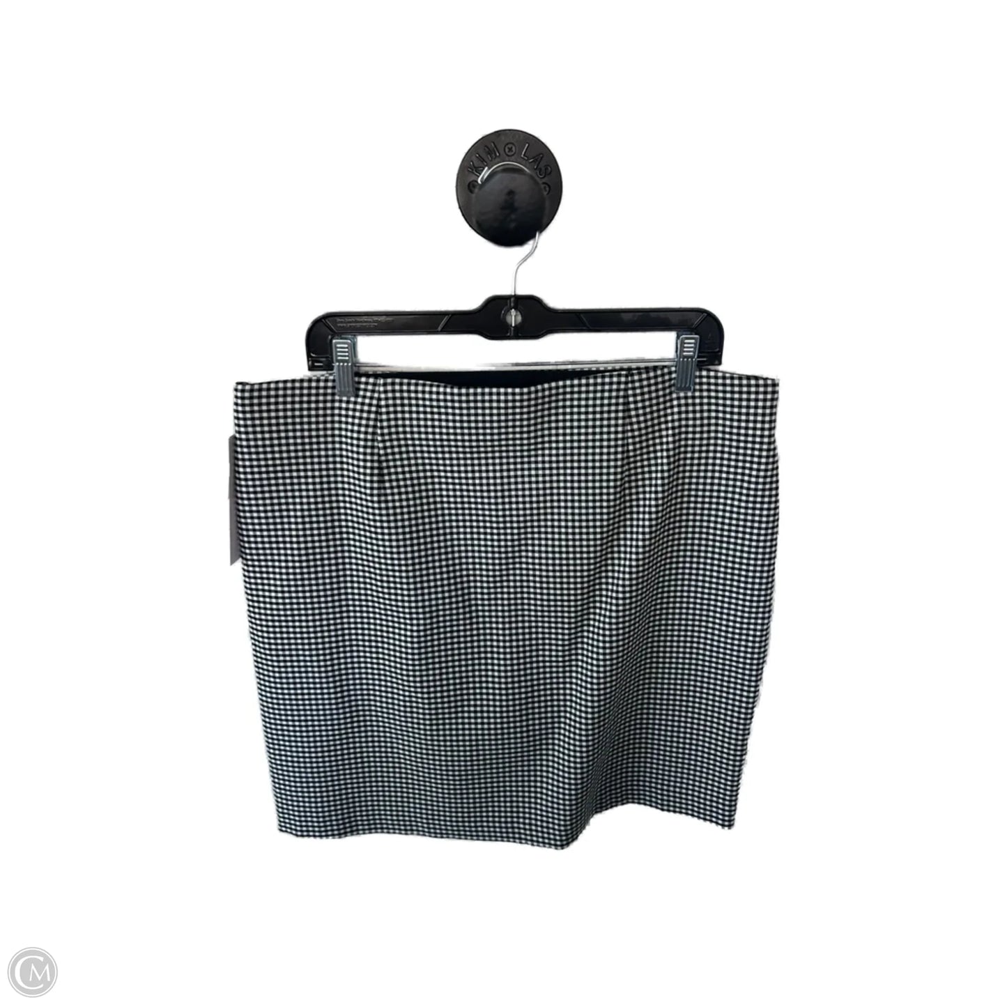 Skort By Chicos In Black & White, Size: 14