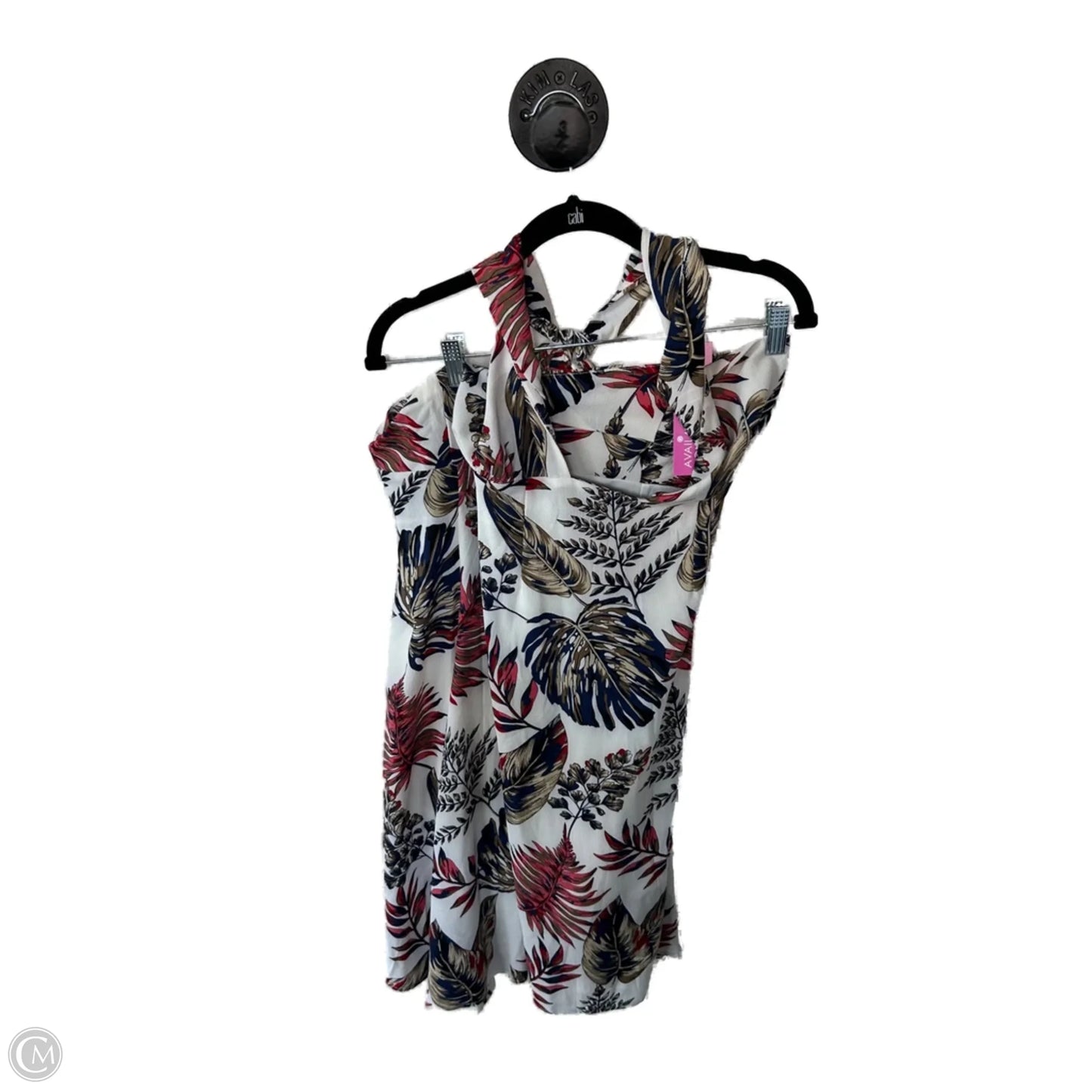 Dress Casual Midi By Cupshe In Blue & Red & White, Size: L