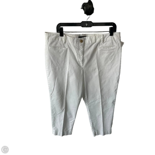 Pants Chinos & Khakis By Ann Taylor In White, Size: 16