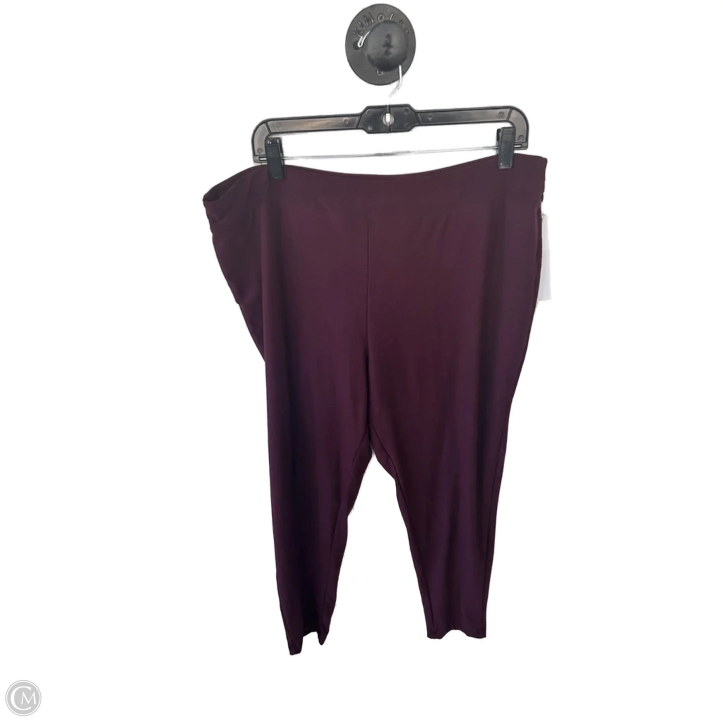 Pants Leggings By Terra & Sky In Red, Size: 20