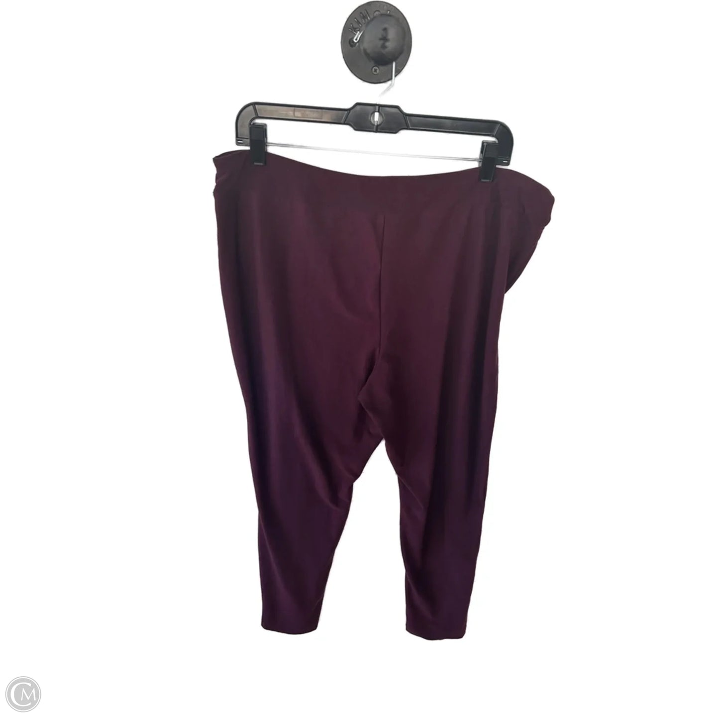 Pants Leggings By Terra & Sky In Red, Size: 20