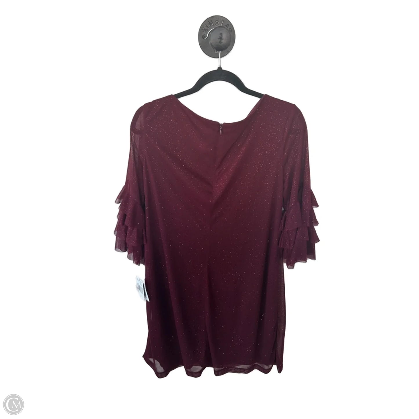 Dress Party Midi By Gabby Skye In Red, Size: Xl