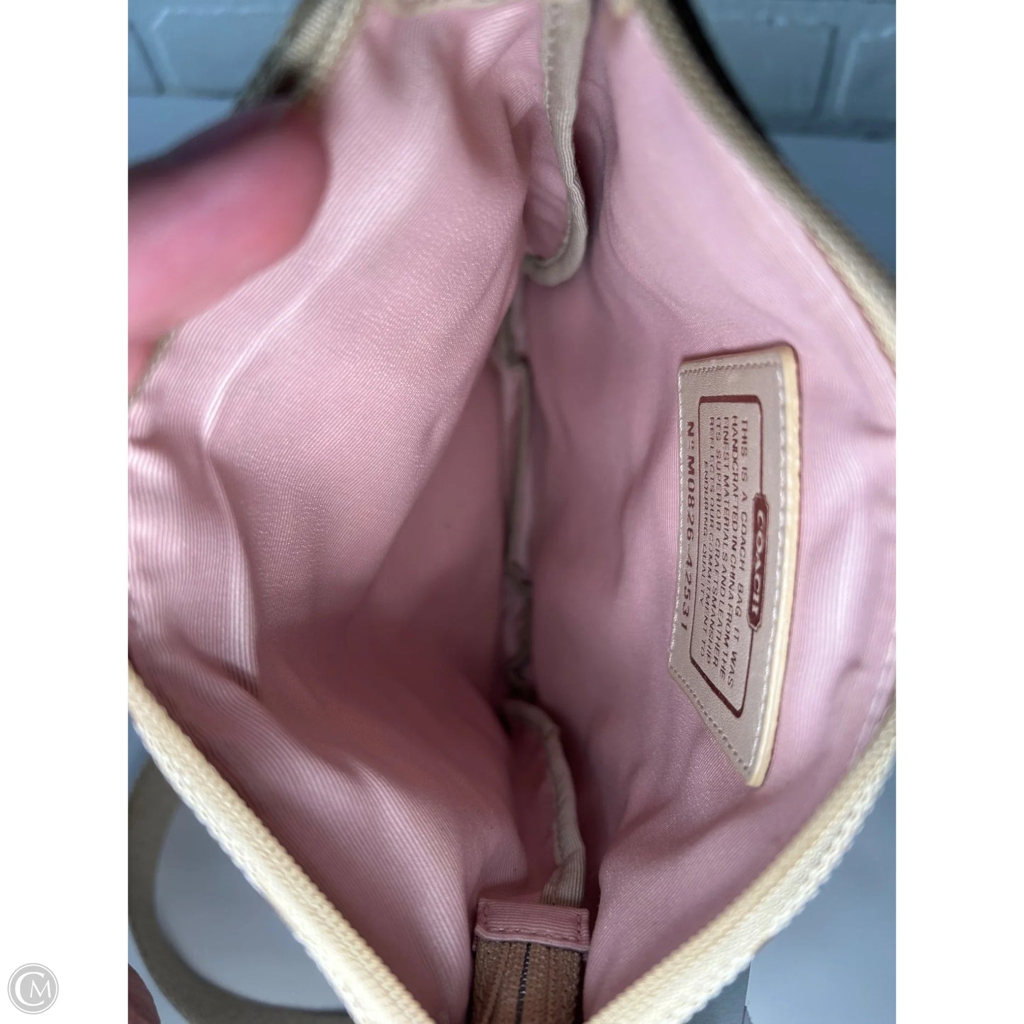 Crossbody Designer By Coach, Size: Small