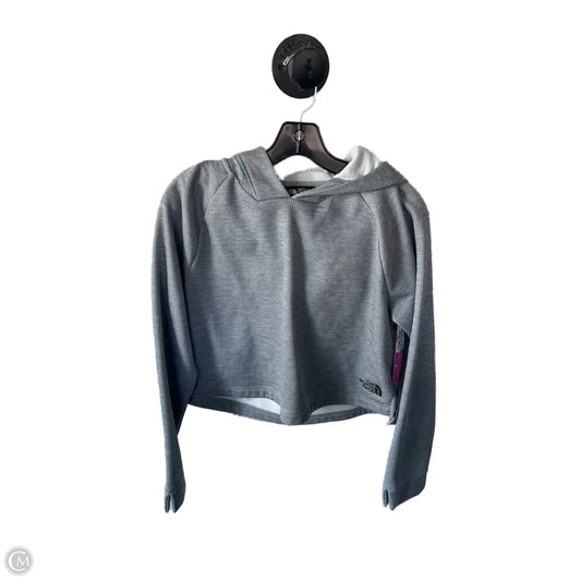 Sweatshirt Hoodie By The North Face In Grey, Size: M