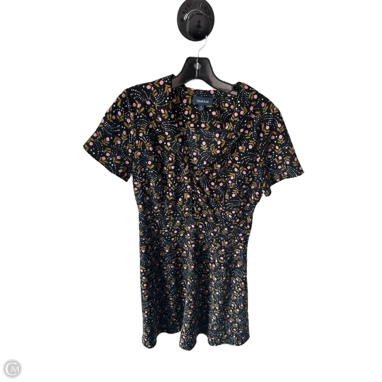 Dress Work By Modcloth In Black & Green, Size: S