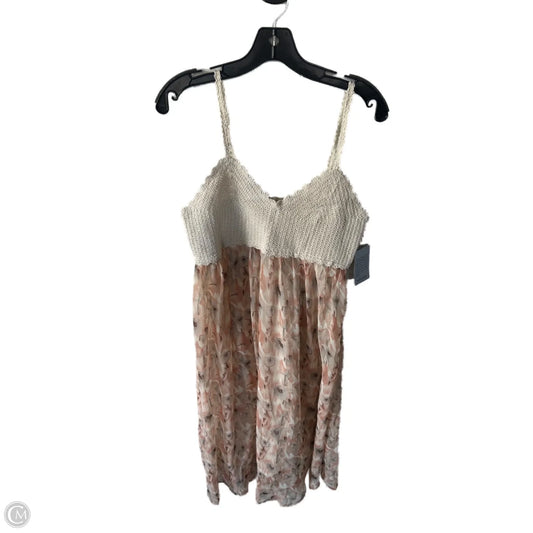 Dress Party Long By Cmc In Orange & Tan, Size: M