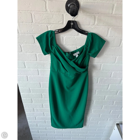 Dress Work By Top Shop In Green, Size: S