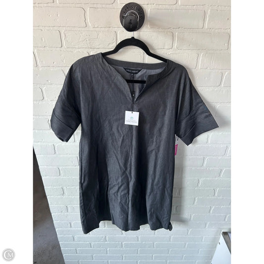 Dress Work By Ming Wang In Grey, Size: Xs