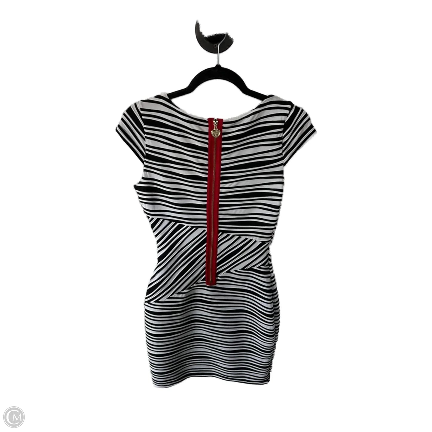 Dress Work By Guess In Black & White, Size: S