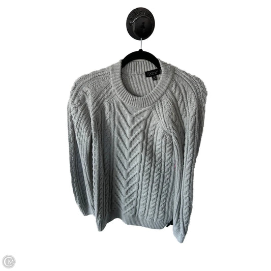 Sweater By Top Shop In Grey, Size: S