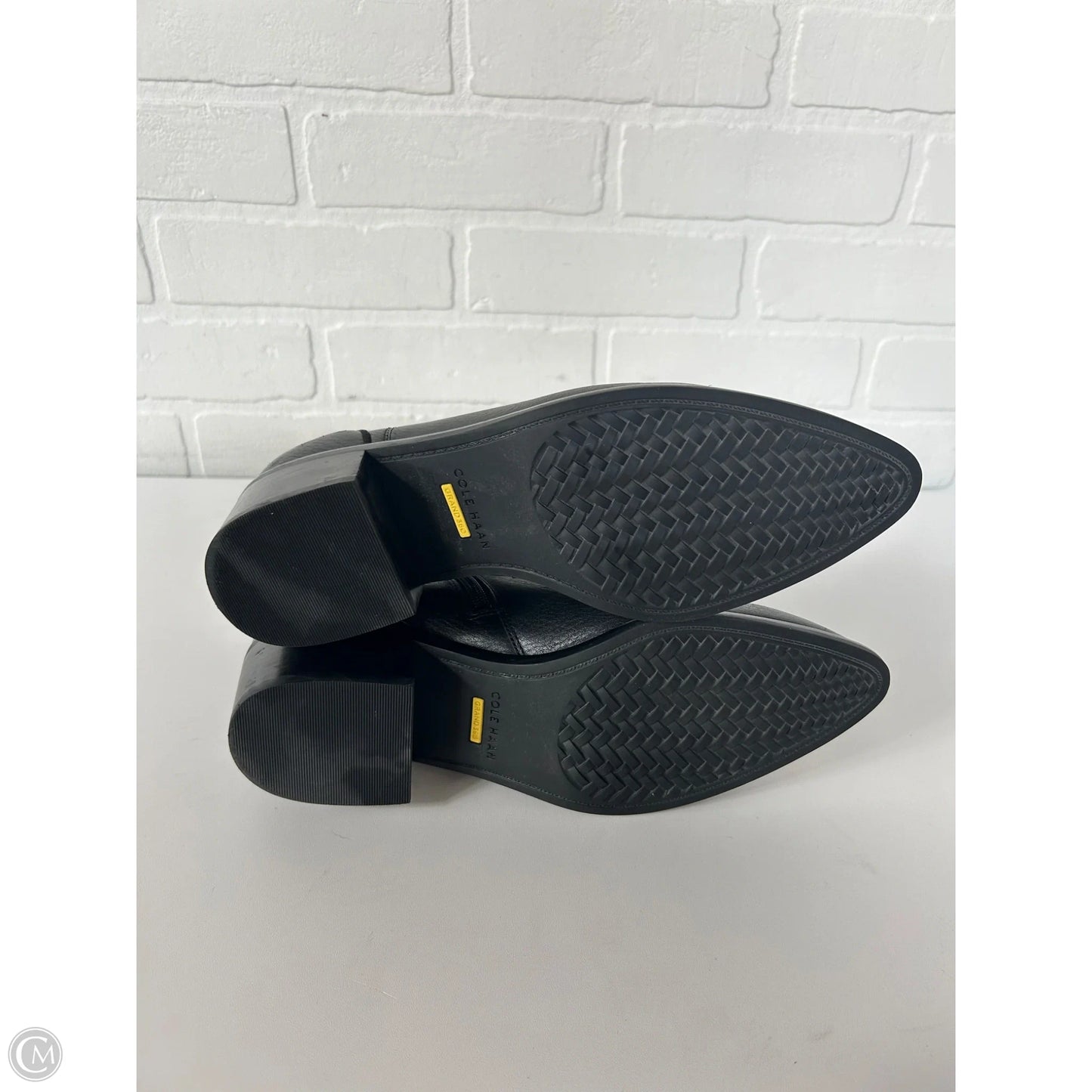 Boots Ankle Heels By Cole-haan In Black, Size: 8
